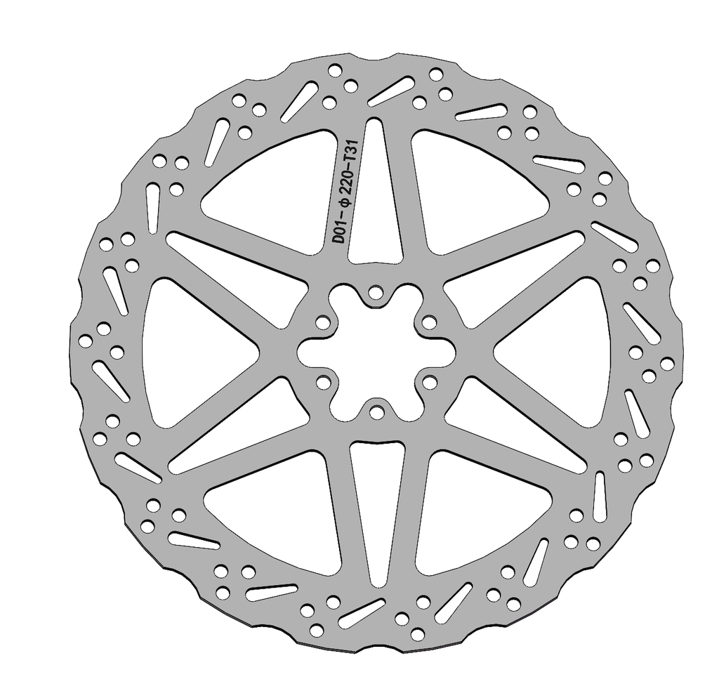Super73/Ebike Ultra bee brake MOUNT/ROTOR BUNDLE