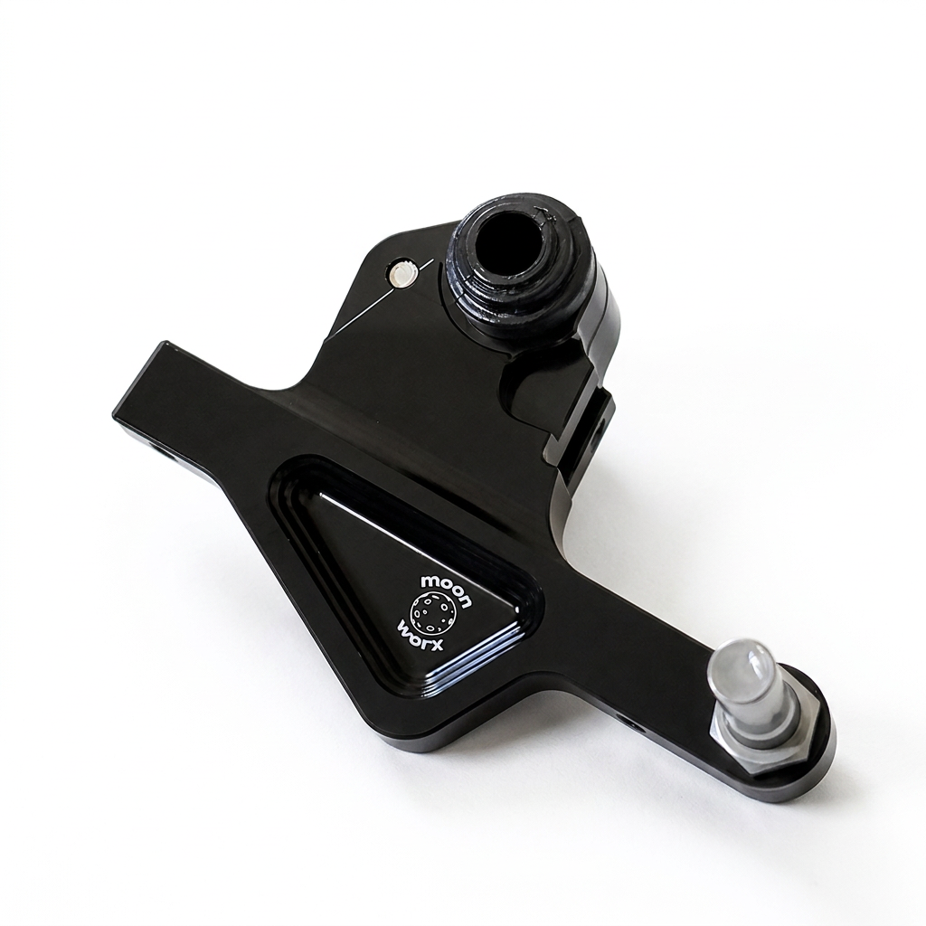 Moon Worx brake adapter on white background